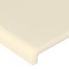vidaXL Cadre de lit sans matelas cr&egrave;me 80x200 cm similicuir