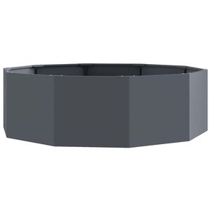vidaXL Jardini&egrave;re Anthracite 120 x 120 x 35 cm Acier
