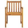 vidaXL Chaises de jardin lot de 4 56x55,5x90 bois massif d'acacia