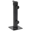 vidaXL Base de parasol pour m&acirc;t &Oslash;38/48 mm noir mat acier