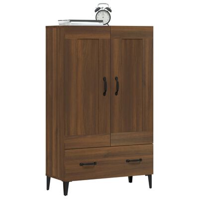 vidaXL Buffet Chêne marron 70x31x115 cm Bois d'ingénierie