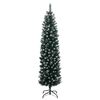 vidaXL Sapin de No&euml;l artificiel mince 150 LED 120 cm