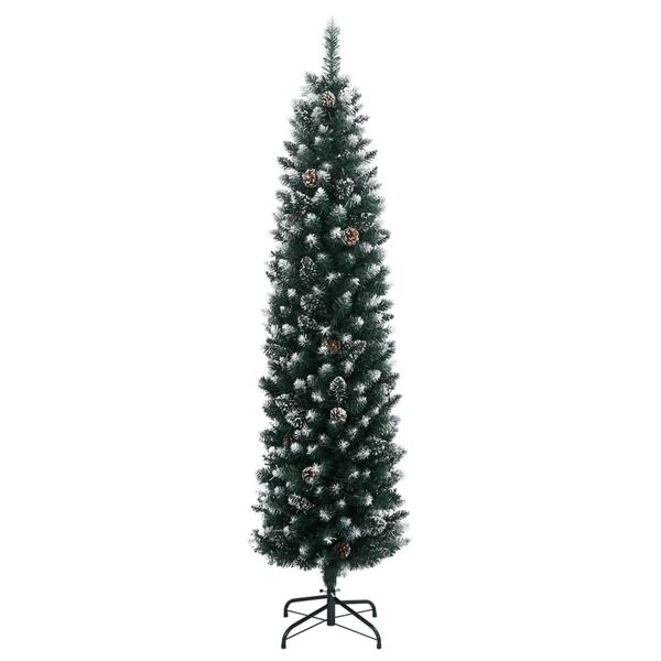 vidaXL Sapin de No&euml;l artificiel mince 150 LED 120 cm
