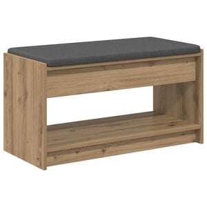 vidaXL Banc d'entr&eacute;e Ch&ecirc;ne Artisanal 83 x 38 x 45 cm