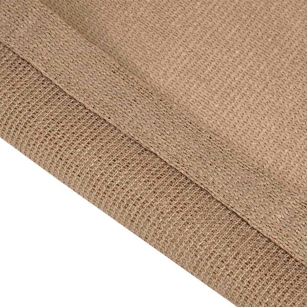 vidaXL Tapis de tente 250x550 cm Taupe