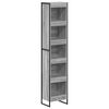 vidaXL Biblioth&egrave;que 40 x 30 x 189,5 cm Bois d'ing&eacute;nierie Gris Sonoma