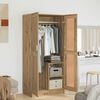 vidaXL Armoire Chêne artisan 82,5 x 51,5 x 180 cm Bois d'ingénierie