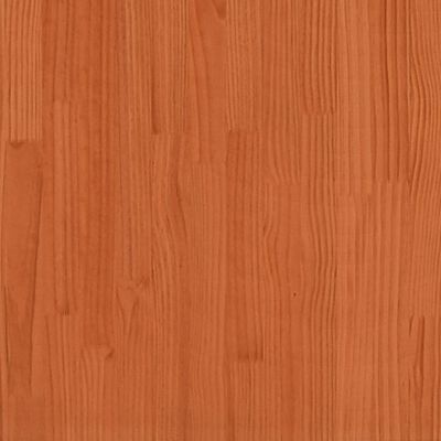 vidaXL Tête de lit cire marron 75 cm bois massif de pin