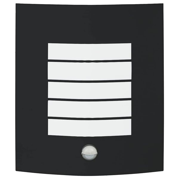 vidaXL Applique Murale Ext&eacute;rieure Noir 23.5 x 9 x 26 cm