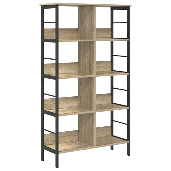 vidaXL &Eacute;tag&egrave;re Ch&ecirc;ne Sonoma 82 x 32 x 144,5 cm Bois d'ing&eacute;nierie