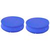 vidaXL Couvertures de piscines rondes hors sol de 360-367 cm 2 pcs