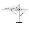 vidaXL Parasol Sable 352 x 251 x 265 cm Polyester et Aluminium