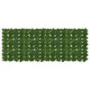 vidaXL &Eacute;cran de balcon avec feuilles Vert 200 x 75 cm