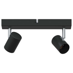 vidaXL Spot de plafond Noir 26 x 6,5 x 11,5 cm M&eacute;tal