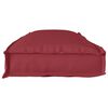 vidaXL Coussin Bordeaux 110 x 40 x 8 cm Tissu Oxford