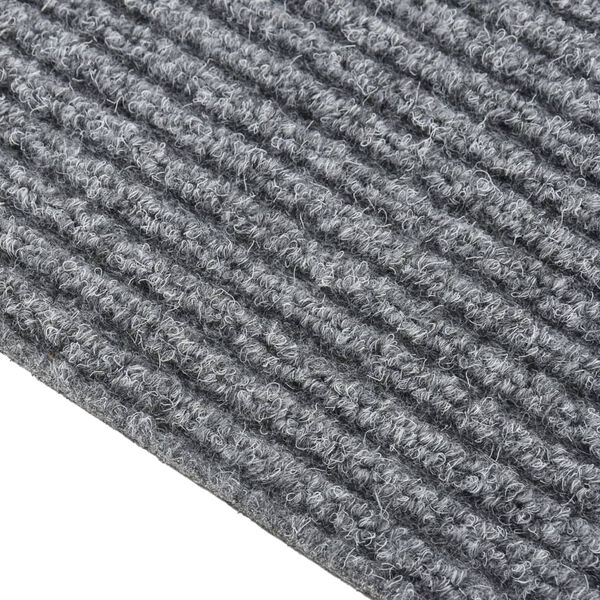 vidaXL Tapis 100x400 cm Gris