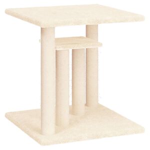 vidaXL Arbres &agrave; chat avec plates-formes cr&egrave;me 50 cm