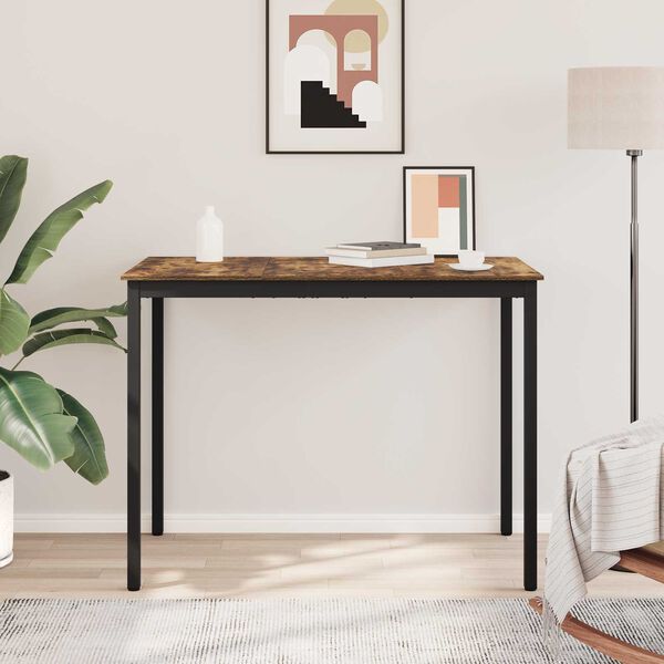 vidaXL Table de bar debout Bois d'ing&eacute;nierie