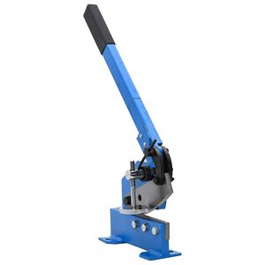 vidaXL Cisaille &agrave; levier 125 mm Bleu