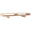 vidaXL Support pour moniteur 100x27x14 cm Bois de pin solide