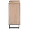 vidaXL Buffet 90x34x75 cm bois massif de manguier