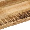 vidaXL Dessus de table bord vivant 90x60x3,8 cm bois de manguier brut