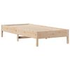 vidaXL Lit biblioth&egrave;que sans matelas 100x200 cm bois massif de pin