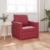 vidaXL Canap&eacute;-Lit 60cm Bordeaux Simili cuir