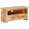 vidaXL Meuble TV 79x30x40 cm Bois de manguier brut