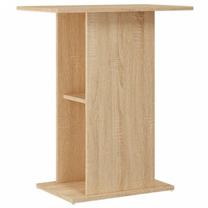 vidaXL Support d'aquarium Ch&ecirc;ne Sonoma 60,5x36x72,5 cm Bois d'ing&eacute;nierie