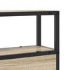 vidaXL T&ecirc;te de lit de rangement Ch&ecirc;ne sonoma 100 cm Bois d'ing&eacute;nierie