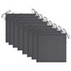 vidaXL Chaises pliables de jardin lot de 8 avec coussins Bois d'acacia
