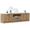 vidaXL Meuble TV Chêne Artisan 140x35x40 cm Bois d'ingénierie