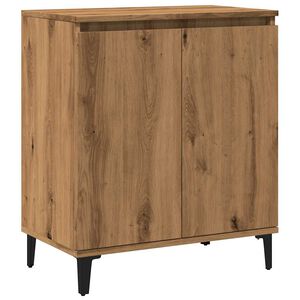 vidaXL Buffet ch&ecirc;ne artisanal 60x35x70 cm bois d'ing&eacute;nierie
