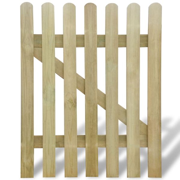 vidaXL Portillon Bois 100x120 cm