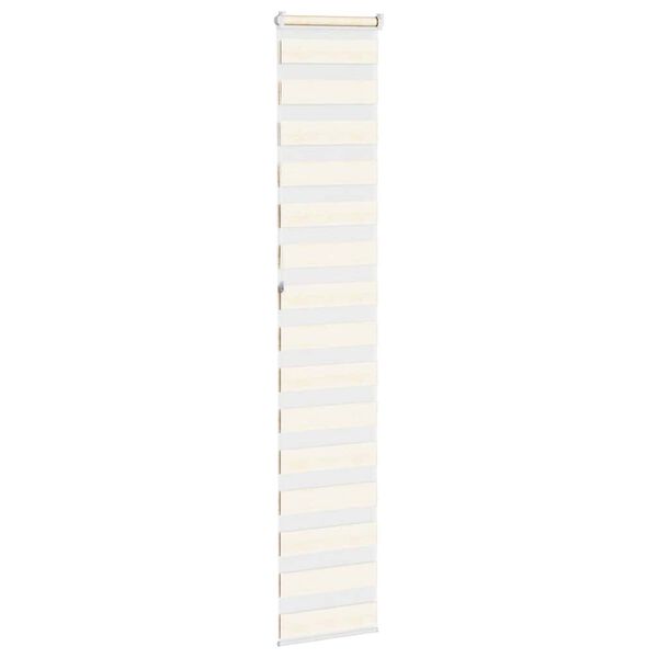vidaXL Store z&egrave;bre beige marbr&eacute; largeur du tissu 35,9 cm polyester