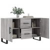 vidaXL Buffet sonoma gris 100x36x60 cm bois d'ing&eacute;nierie
