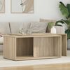 vidaXL Ensemble de tables basses 2 pcs Ch&ecirc;ne Sonoma Bois d'ing&eacute;nierie