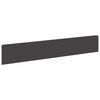 vidaXL Bordure de Pelouse 20 pc 100 x 18 cm Acier Noir