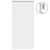 vidaXL Moustiquaire de porte &agrave; cha&icirc;ne 100x226 cm aluminium