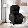 vidaXL Fauteuil inclinable Noir Velours