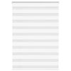 vidaXL Store z&egrave;bre blanc 95x150 cm largeur du tissu 90,9 cm polyester