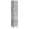 vidaXL Ensemble de Meubles 2 pcs Gris b&eacute;ton Bois d'ing&eacute;nierie