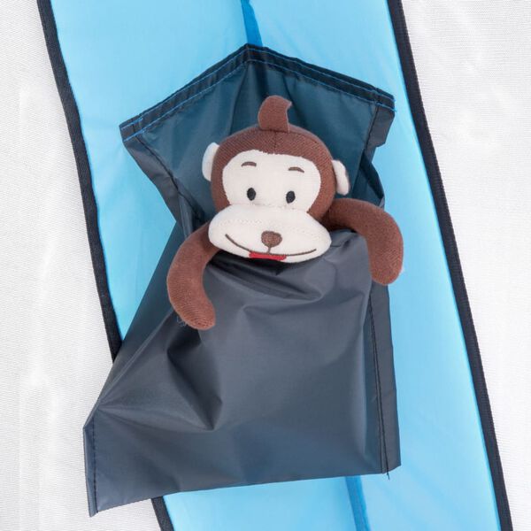 DERYAN Tente-lit avec moustiquaire 150x70x100 cm Bleu