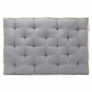 vidaXL Coussin de canap&eacute; palette Anthracite 120x80x10 cm