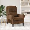 vidaXL fauteuil Marron 76 x 94 x 102 cm Simili cuir