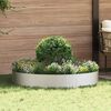 vidaXL Cache-pot de jardin 5 pcs Argent 120 x 120 x 20 cm
