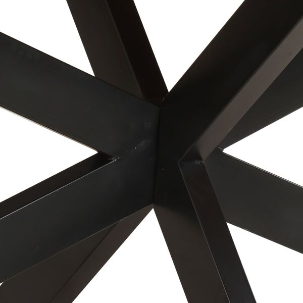 vidaXL Table &agrave; d&icirc;ner 240x100x75 cm Bois de r&eacute;cup&eacute;ration solide