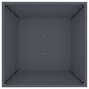 vidaXL Cache-pot de jardin Anthracite 50 x 50 x 15 cm