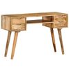 vidaXL Bureau Bois de manguier massif 115 x 47 x 76 cm